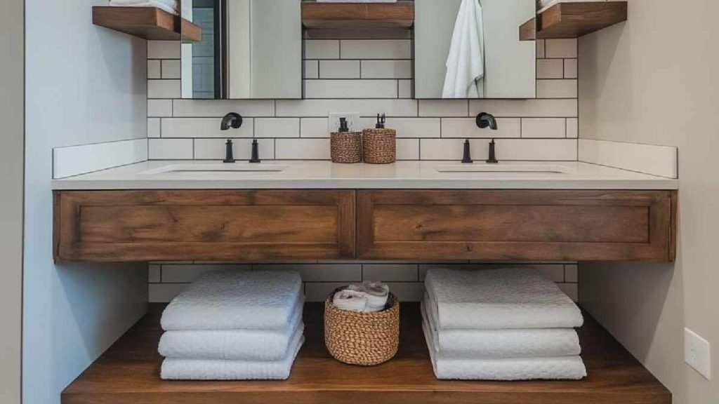 Open Shelf Vanities