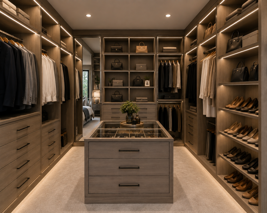 Custom Hinged-Door Wardrobe