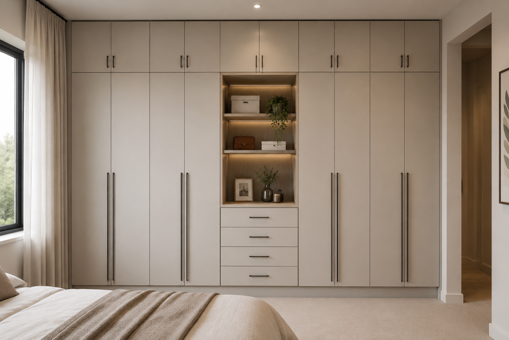 Floor-to-Ceiling Built-In Wardrobe
