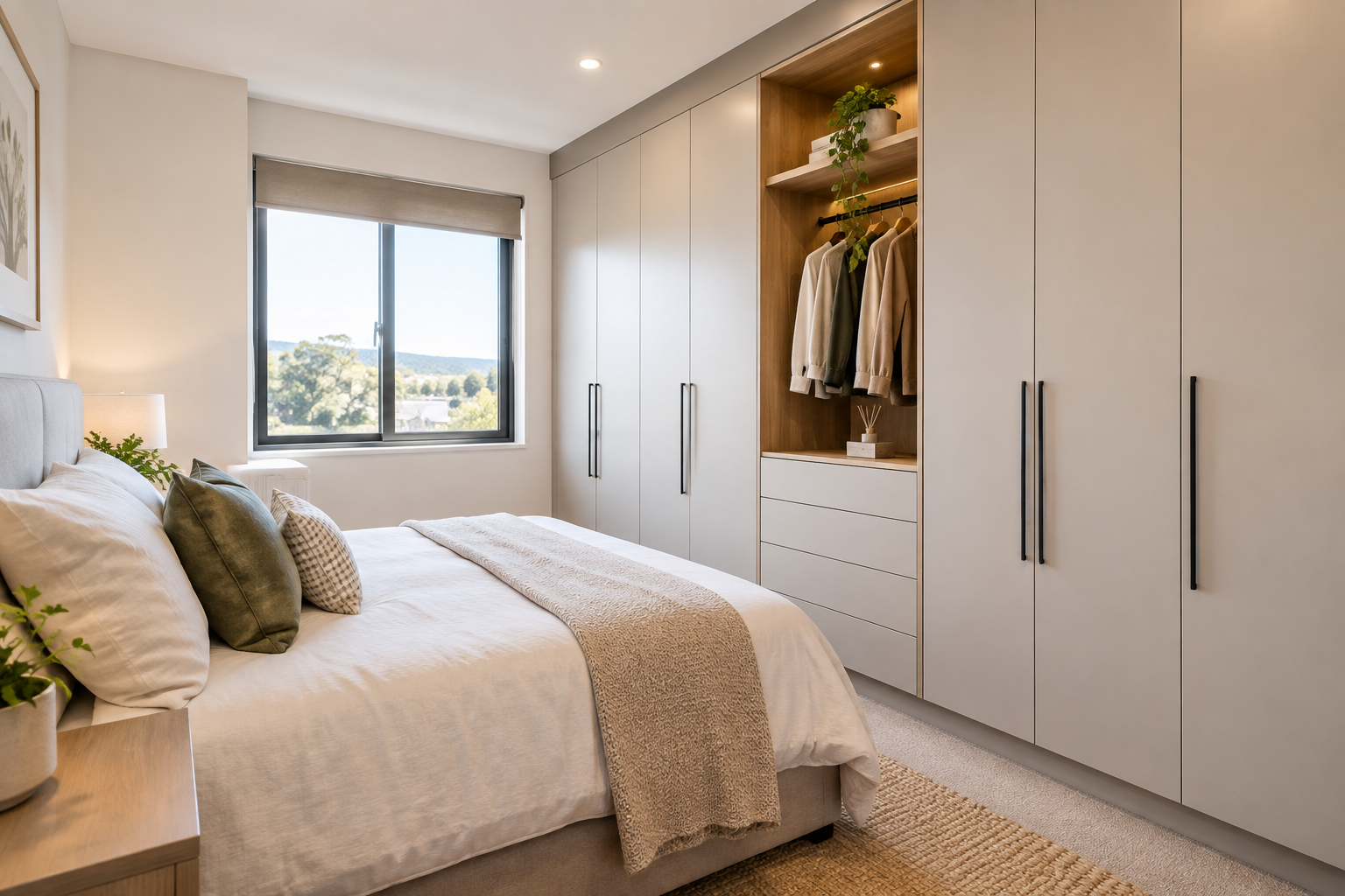 How Can Bespoke Wardrobes Make the Most of Small Bedrooms