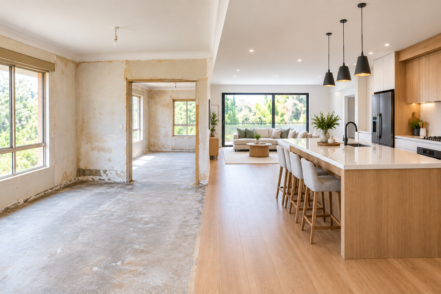 renovate instead of move house